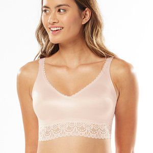 Ruby Ribbon Lace Demiette Pale - 40